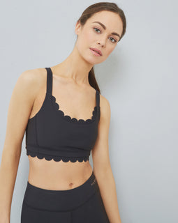 Liveli Scallop Hem Sports Bra